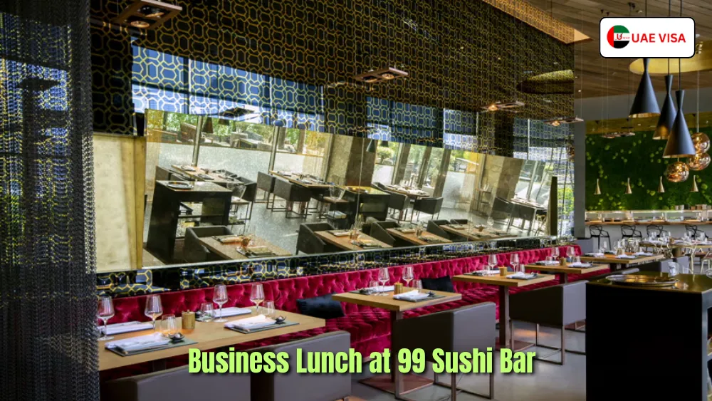 Business Lunch at 99 Sushi Bar